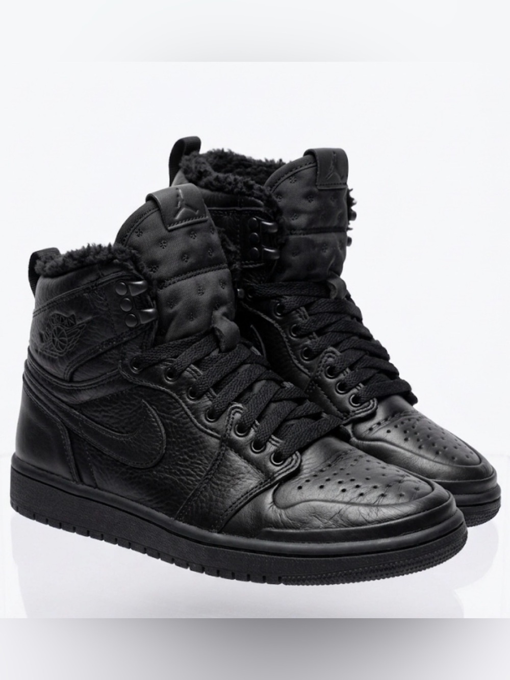 Nike Air Jordan 1 Acclimate "Triple Black" (DC7723-001) Woman Lady Size 6.5